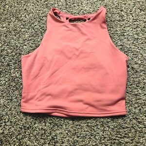 Pink Alo workout top